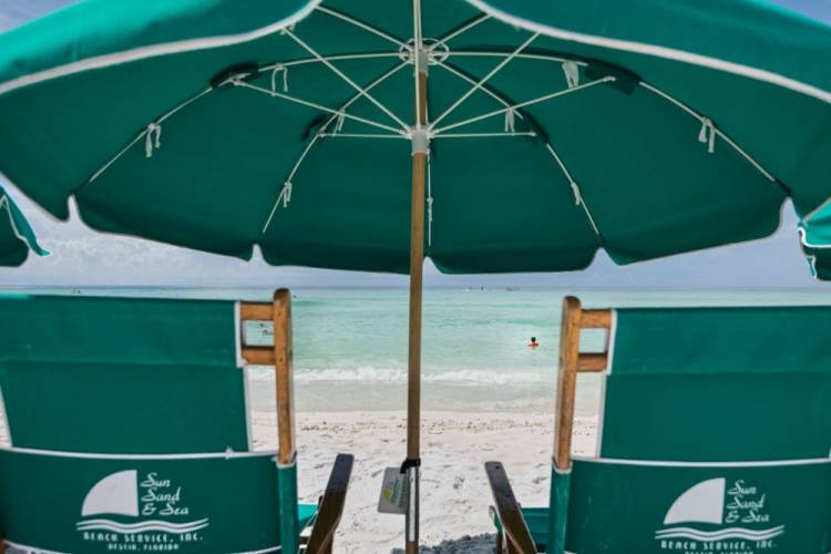 Beach Chairs Destin Beach Vacation